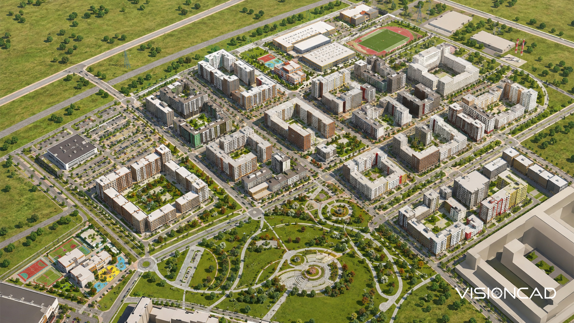3D Site Plan